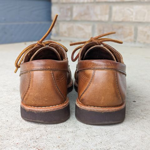 View photo of Rancourt & Co. Baxter Ranger Moc in Horween Natural Chromexcel