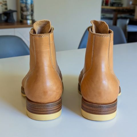 Flame Panda Service Boot in Maryam Natural Horsebutt