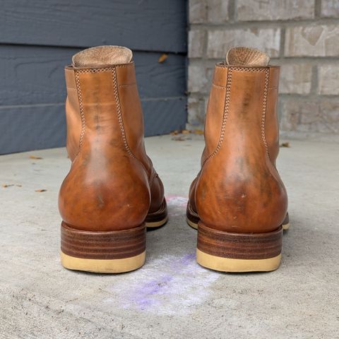 Flame Panda Service Boot in Maryam Natural Horsebutt