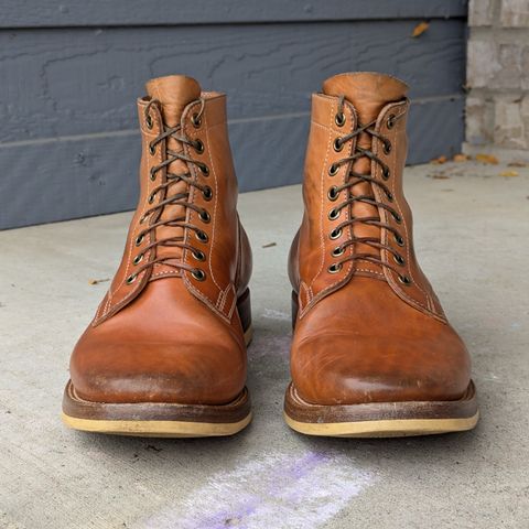 Flame Panda Service Boot in Maryam Natural Horsebutt