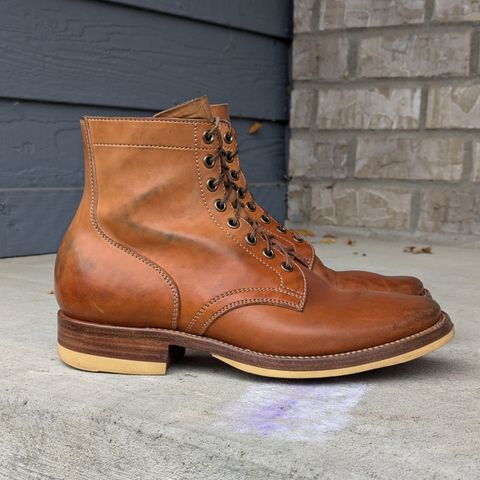 Flame Panda Service Boot in Maryam Natural Horsebutt