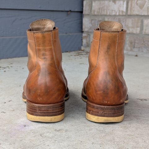 Flame Panda Service Boot in Maryam Natural Horsebutt