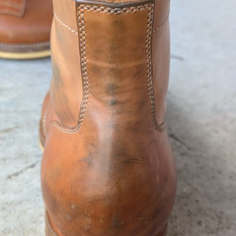 Flame Panda Service Boot in Maryam Natural Horsebutt