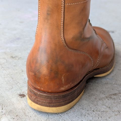Flame Panda Service Boot in Maryam Natural Horsebutt