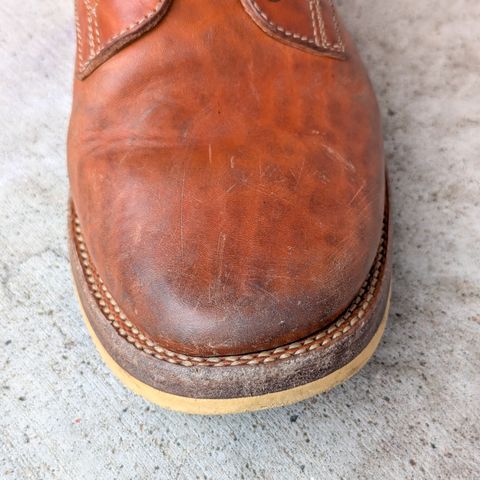 Flame Panda Service Boot in Maryam Natural Horsebutt