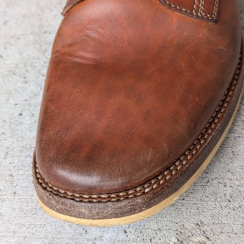 View photo of Flame Panda Service Boot in Maryam Natural Horsebutt