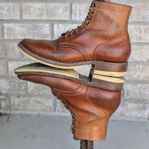 Flame Panda Service Boot in Maryam Natural Horsebutt