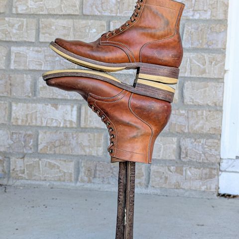 Flame Panda Service Boot in Maryam Natural Horsebutt