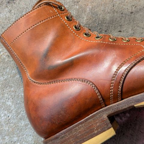 Flame Panda Service Boot in Maryam Natural Horsebutt