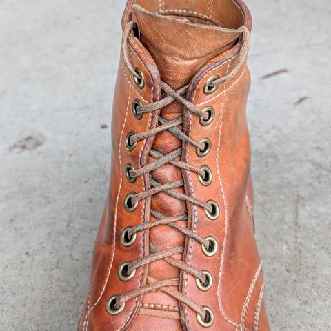 Flame Panda Service Boot in Maryam Natural Horsebutt