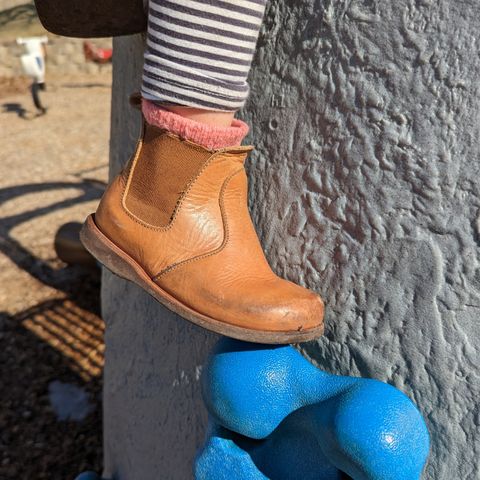 View photo of Adelisa and Co. Viajero Chelsea Boot in Unknown Natural Veg Tan