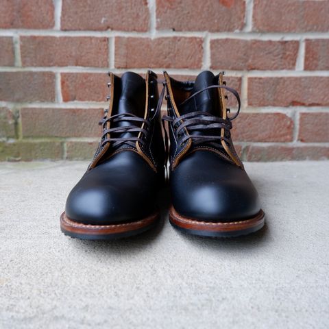 Red Wing Beckman Flatbox in S.B. Foot Black Klondike