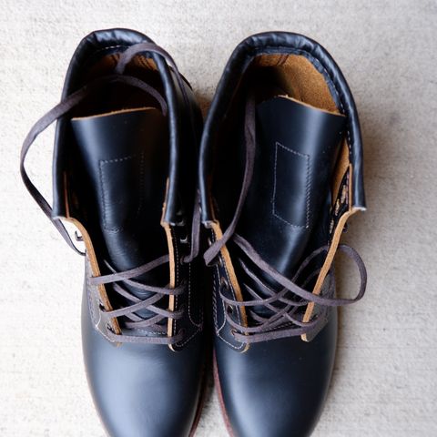 Red Wing Beckman Flatbox in S.B. Foot Black Klondike