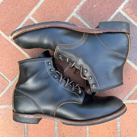 Red Wing Beckman Flatbox in S.B. Foot Black Klondike