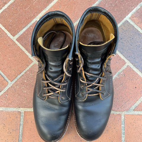 Red Wing Beckman Flatbox in S.B. Foot Black Klondike