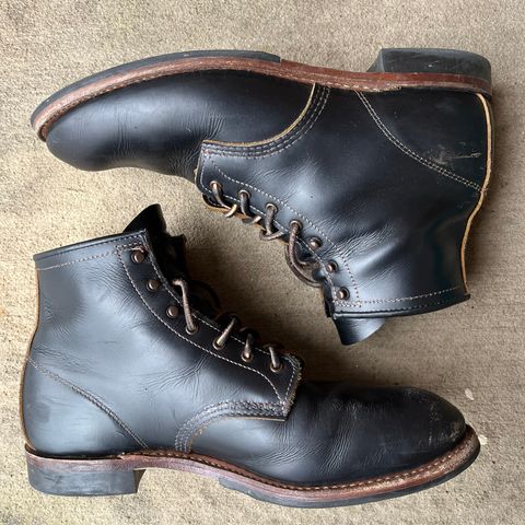 Red Wing Beckman Flatbox in S.B. Foot Black Klondike