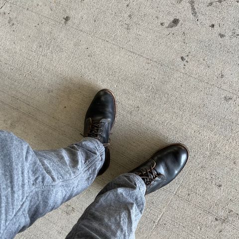 Red Wing Beckman Flatbox in S.B. Foot Black Klondike