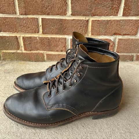 Red Wing Beckman Flatbox in S.B. Foot Black Klondike