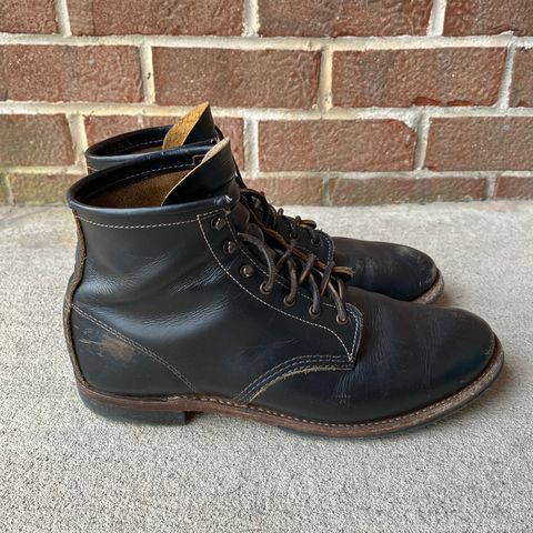Red Wing Beckman Flatbox in S.B. Foot Black Klondike