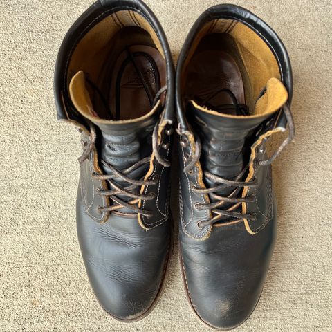 Red Wing Beckman Flatbox in S.B. Foot Black Klondike