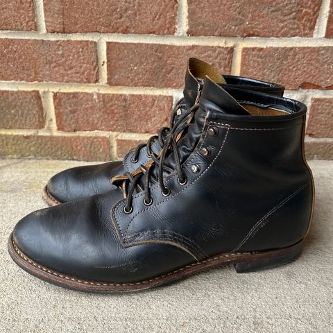 Red Wing Beckman Flatbox in S.B. Foot Black Klondike