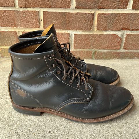 Red Wing Beckman Flatbox in S.B. Foot Black Klondike