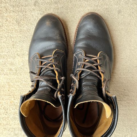 Red Wing Beckman Flatbox in S.B. Foot Black Klondike