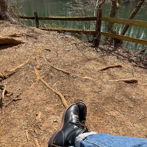 Red Wing Beckman Flatbox in S.B. Foot Black Klondike