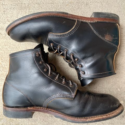 Red Wing Beckman Flatbox in S.B. Foot Black Klondike
