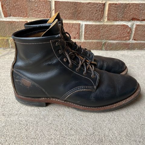 Red Wing Beckman Flatbox in S.B. Foot Black Klondike