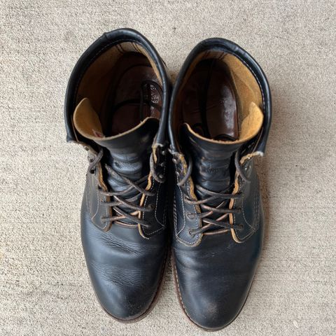 Red Wing Beckman Flatbox in S.B. Foot Black Klondike