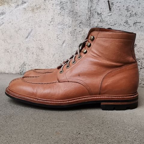 View photo of Grant Stone Ottawa Boot in Incas Natural Kangaroo