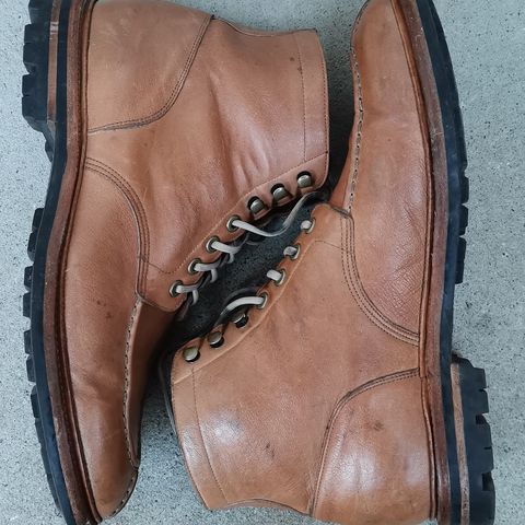 View photo of Grant Stone Ottawa Boot in Incas Natural Kangaroo