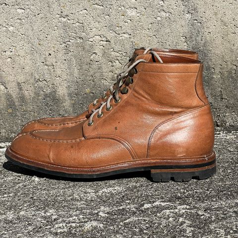 View photo of Grant Stone Ottawa Boot in Incas Natural Kangaroo