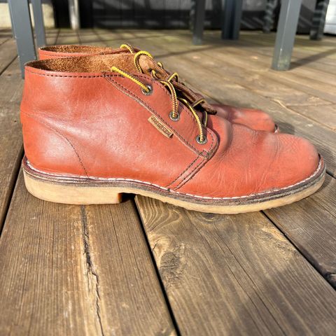 View photo of Jim Green Vellie in Tan Full Grain