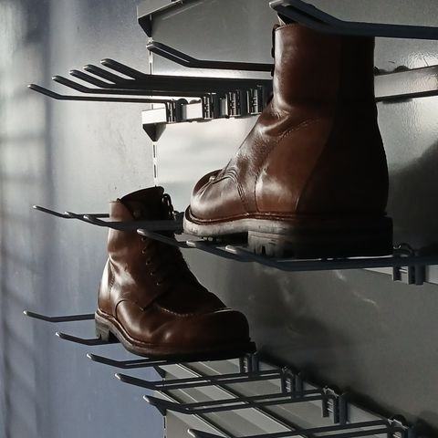 Grant Stone Brass Boot in Horween Dune Chromexcel