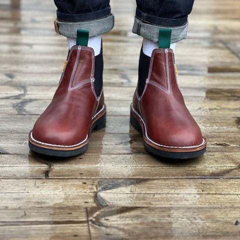 Jim Green Stockman in Jim Green / Veg Tan Walnut
