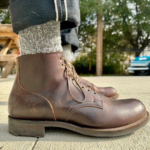 Viberg Service Boot in C.F. Stead Whiskey Phoenix