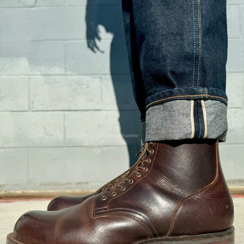 Viberg Service Boot in C.F. Stead Whiskey Phoenix