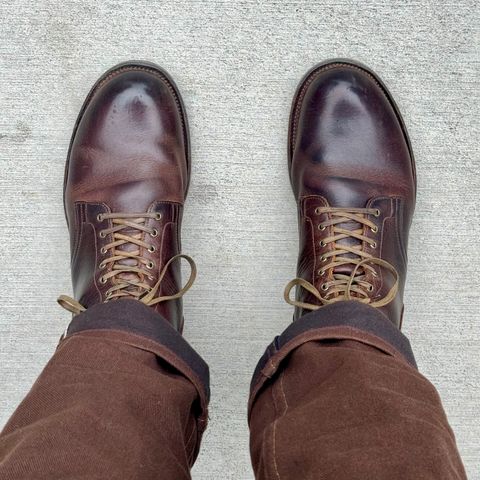Viberg Service Boot in C.F. Stead Whiskey Phoenix