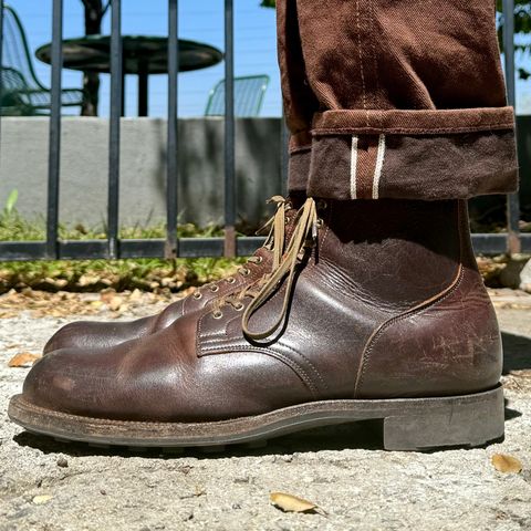 Viberg Service Boot in C.F. Stead Whiskey Phoenix