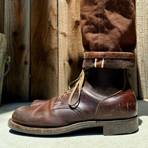 Viberg Service Boot in C.F. Stead Whiskey Phoenix