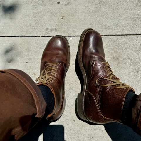 Viberg Service Boot in C.F. Stead Whiskey Phoenix