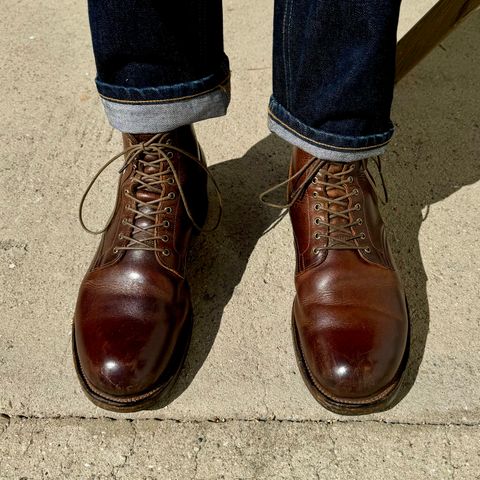 Viberg Service Boot in C.F. Stead Whiskey Phoenix