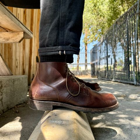 Viberg Service Boot in C.F. Stead Whiskey Phoenix