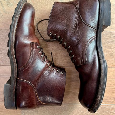 View photo of Viberg Service Boot in C.F. Stead Whiskey Phoenix