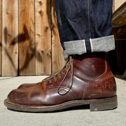 Viberg Service Boot in C.F. Stead Whiskey Phoenix