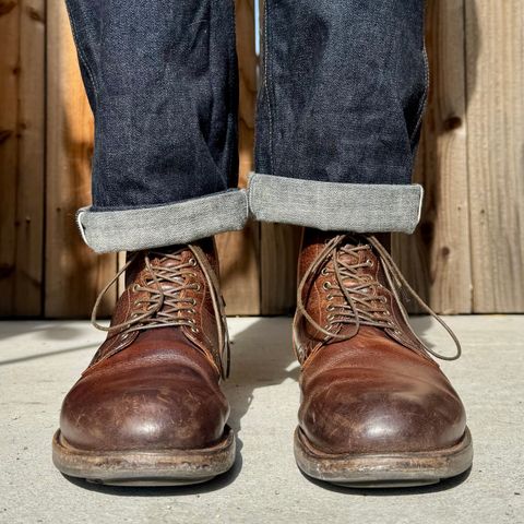 Viberg Service Boot in C.F. Stead Whiskey Phoenix