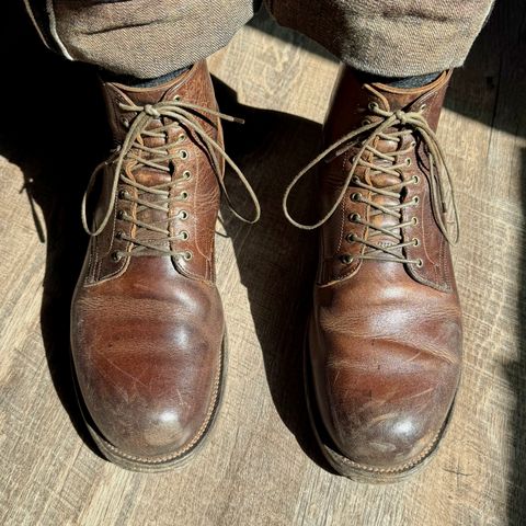 Viberg Service Boot in C.F. Stead Whiskey Phoenix