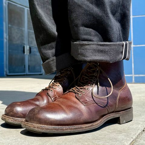 Viberg Service Boot in C.F. Stead Whiskey Phoenix